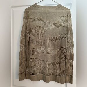 Michael Kors Metallic Knit Sweater